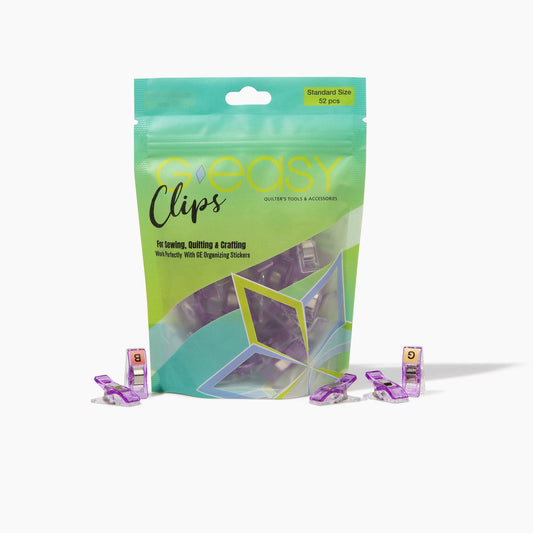 GEasy Organizing Clips - Small PURPLE Tool GE Designs