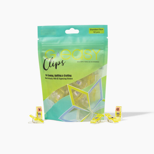 GEasy Organizing Clips - Small YELLOW Tool GE Designs