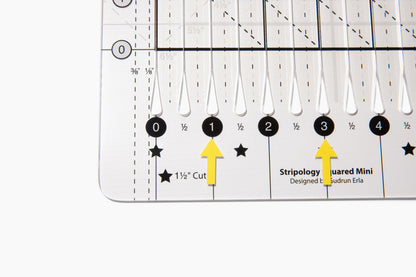 GEasy Ruler Stickers - Tropical Brights palette GE-1100 Tool GE Designs