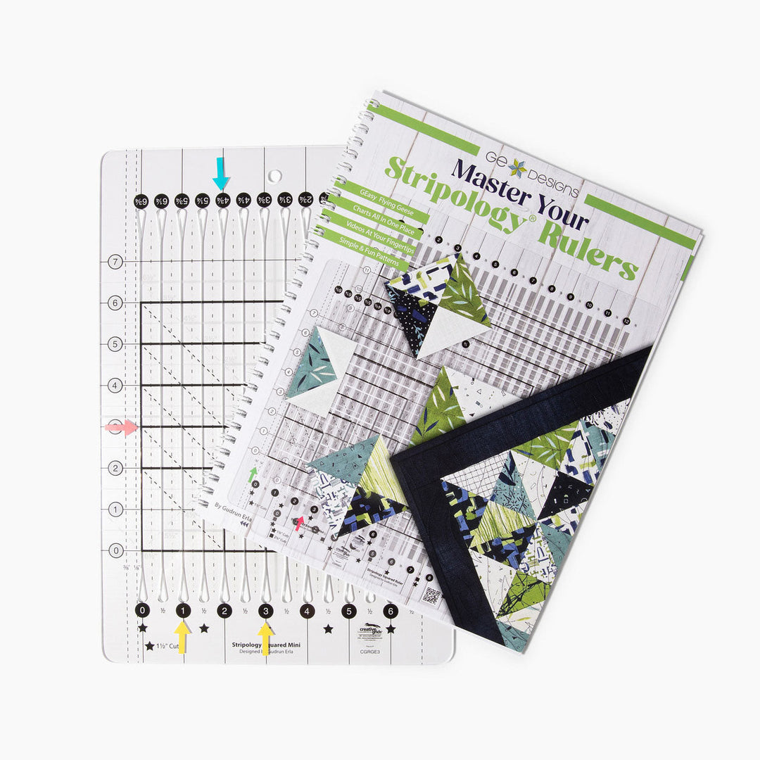 Master Your Stripology Rulers Book GE-517 Book GE Designs